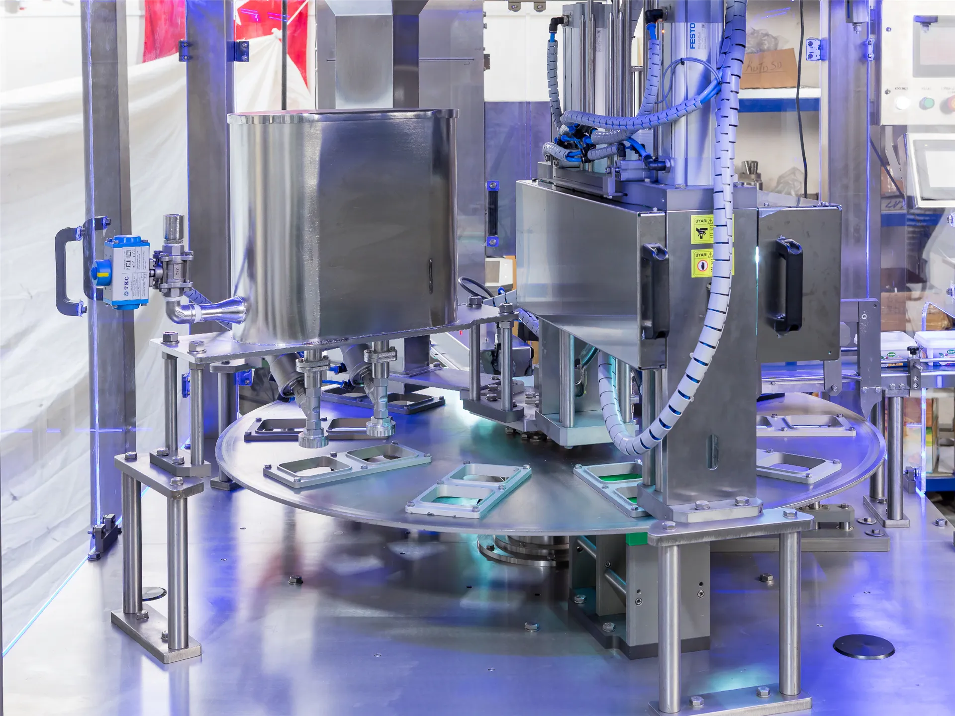 Rotary Hazır Tabak Makinası- AT-TR (TRAY ROTARY)