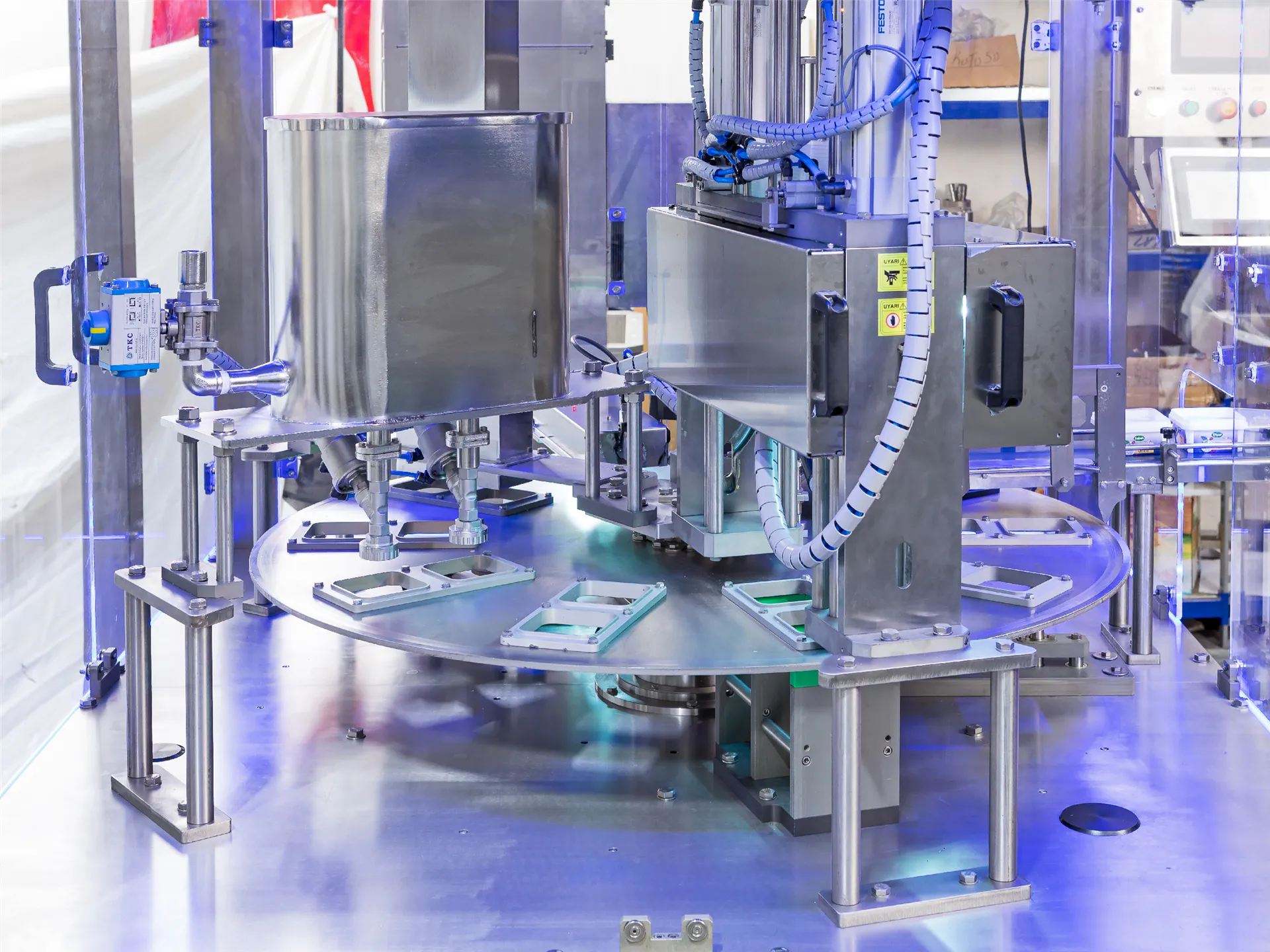 Rotary Hazır Tabak Makinası- AT-TR (TRAY ROTARY)