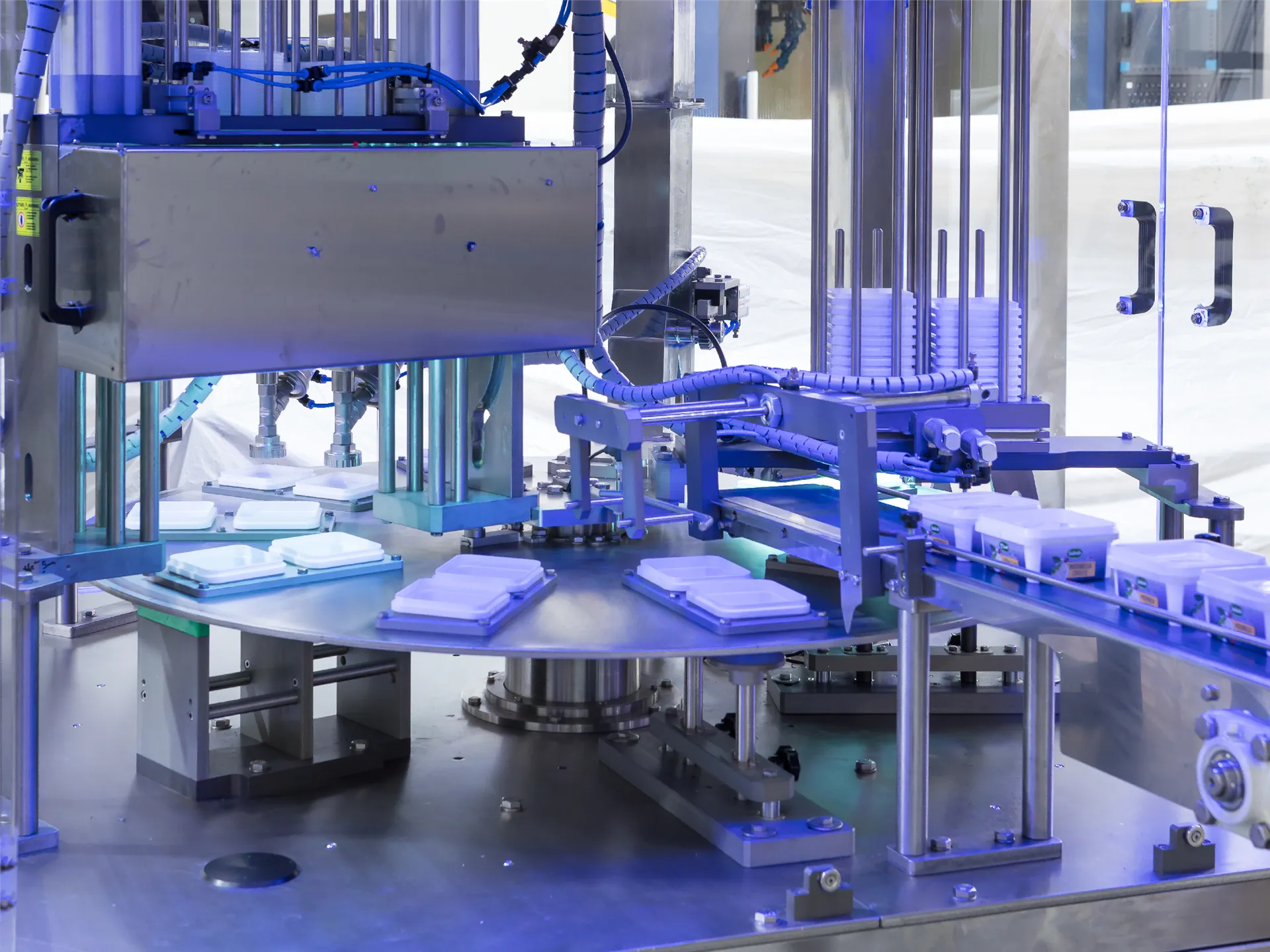 Rotary Hazır Tabak Makinası- AT-TR (TRAY ROTARY)