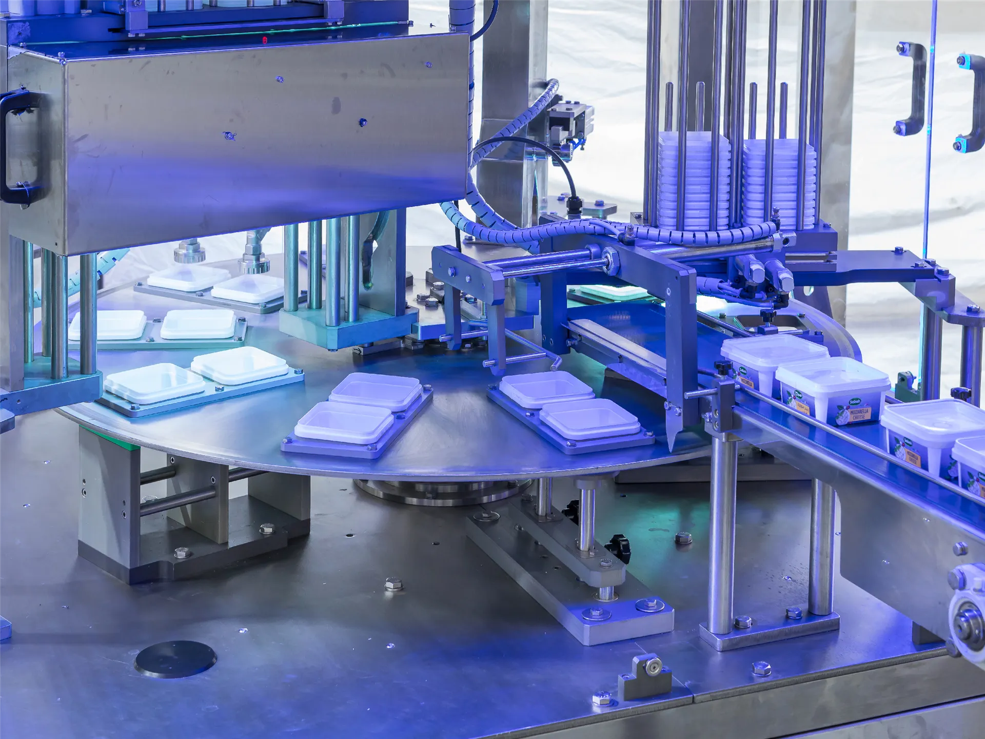 Rotary Hazır Tabak Makinası- AT-TR (TRAY ROTARY)