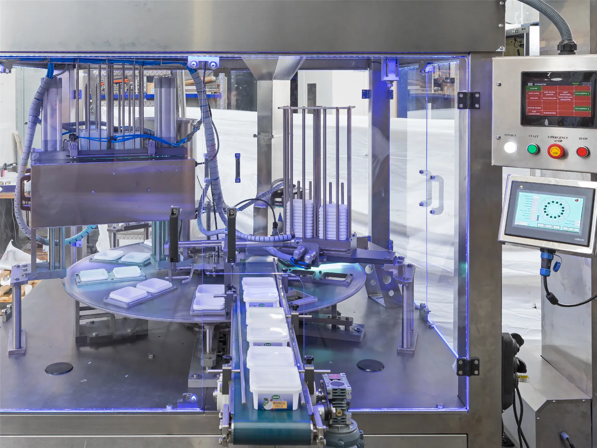 Rotary Hazır Tabak Makinası- AT-TR (TRAY ROTARY)